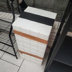 折りたたみ収納コンテナBOX 3点(白2黒1)