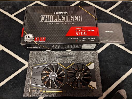 (中古)AsRock AMD Radeon RX 5700  Challenger D 8G OC
