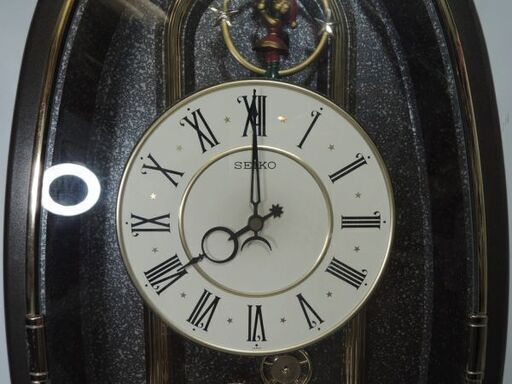動作品】SEIKO Puppet RE506B 掛け時計 振り子 - メルカリ