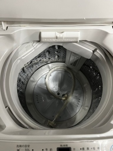 簡易清掃・動作確認済】洗濯機5.5kg maxzen／マクスゼン JW55WP01 2020 