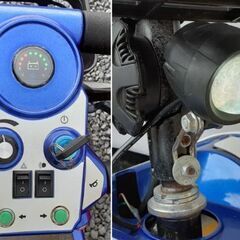 HAIGE ハイガー BEST LIFE シニアカー セニアカー 電動車椅子 HG-DWAC01S ブルー　/DJ-1184 1FS