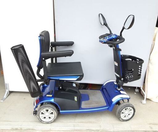 HAIGE ハイガー BEST LIFE シニアカー セニアカー 電動車椅子 HG-DWAC01S ブルー　/DJ-1184 1FS