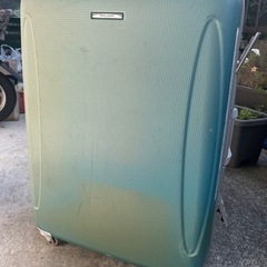 取引決定　スーツケース　Lサイズ　グリーン