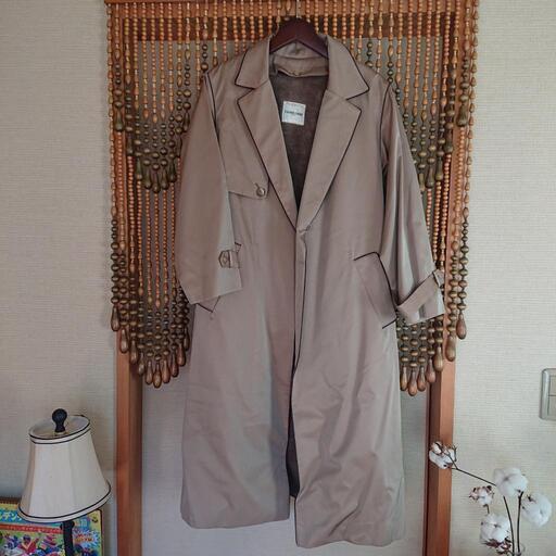 トレンチコートベージュレディース