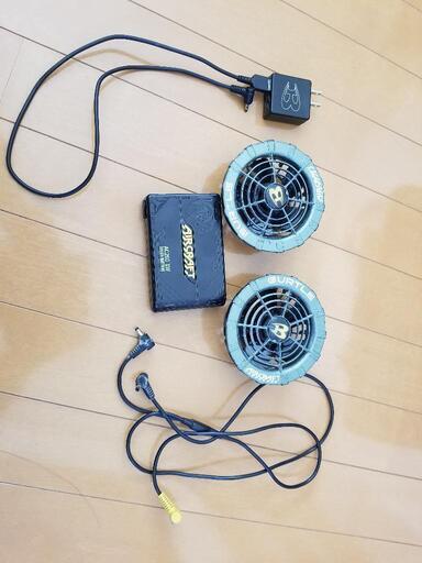 [値引き]寅壱空調服　バートルファン、バッテリーSET