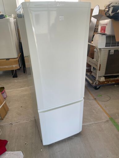 MITSUBISHI 三菱ノンフロン冷凍冷蔵庫 2ドア 168L MR-P17ED-KW 2018年製