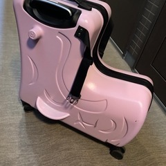 スーツケース Mサイズ かわいい 子どもが乗れる キッズキャリー...