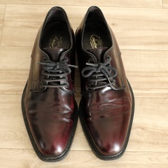 ホーキンス　革靴　ボルドー色　25.5〜26.5cm相当サイズ
