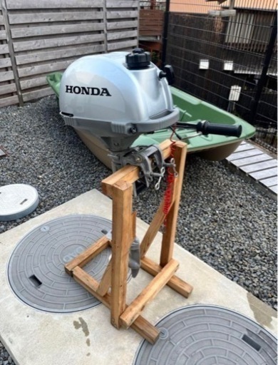 HONDA 船外機　2馬力　シルバー　空冷