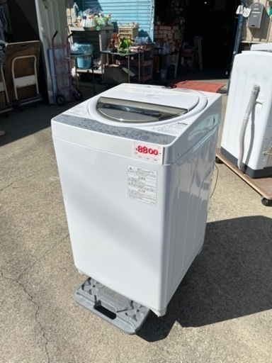 お待たせしました!! 激安洗濯機!! 東芝 6.0kg 全自動電気洗濯機 AW-6G6 2018年