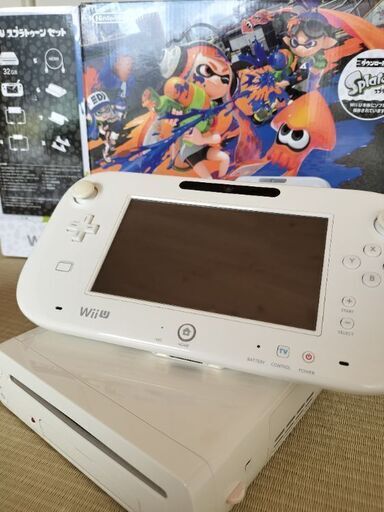 【現金取引・セット値引きあり】Wii U、本体\u0026スプラトゥーン