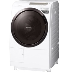 日立 ドラム式洗濯乾燥機 洗濯10kg/乾燥6kg ホワイト ビ...