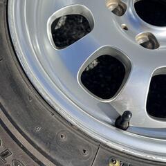 BMW(E46)3シリーズ純正 6.5J-15 off+42 pcd120/5H ハブ径72.5ミリ BRIDGESTONE BLIZZAK GZ(ブリヂストン ブリザック) 195/65R15 91Q 2014年製 スタッドレスタイヤ付き4本