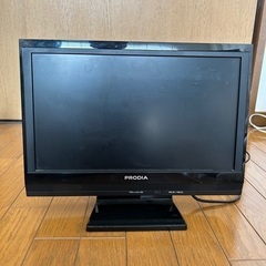 液晶カラーテレビ　PRODIA 16インチ