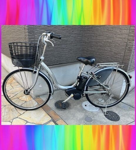 長生きバッテリー！8.7Ah　ブリヂストン　アシスタ　電動自転車　電動アシスト自転車　中古　10131