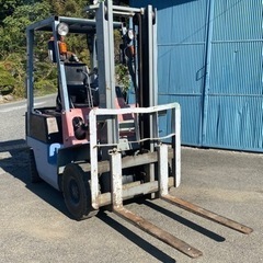 日産 フォークリフト☆ガソリン☆NSJ01型☆ 最大荷重900kg☆ 揚高3m