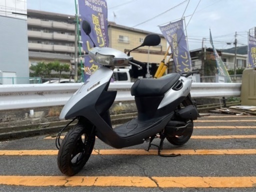 【加速抜群機関良好】スズキ レッツ2 CA1PA シルバー【配送•当日納車可能】