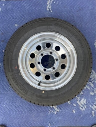 引き取り限定☆ランクル60 純正 鉄チンホイール 4本セット 195/70R15