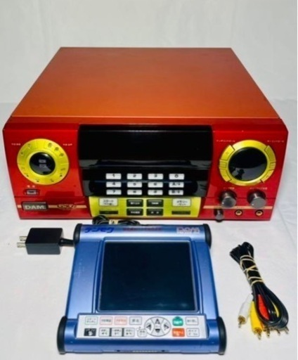 カラオケ　DAM G50Ⅱ デンモク有線マイク付き