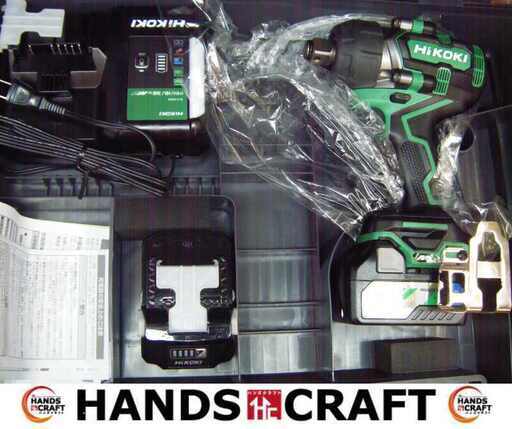 HIKOKI ハイコーキ WR36DD2XP インパクトレンチ 未使用 36V マルチバッテリー×2 充電器 【ハンズクラフト宜野湾店】