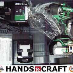 HIKOKI ハイコーキ WR36DD2XP インパクトレンチ 未使用 36V マルチバッテリー×2 充電器 【ハンズクラフト宜野湾店】