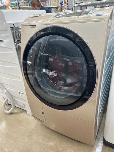 HITACHI 9/6kgドラム洗濯機日立 BD-S7500BIG DRUM ヒートサイクル乾燥405