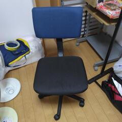 オフィスように椅子（デスクチェア）青黒色