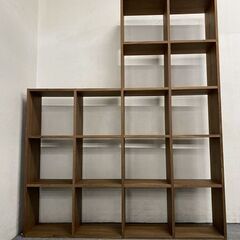 無印良品/MUJI スタッキングシェルフセット5段×2列+3段×2
