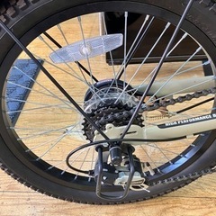 ⭐️人気⭐️ マイバラス 20インチ 折り畳み自転車 ミルクティーカラー No.1187