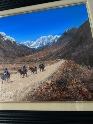 一枚の繪より 多田博一 『カラコルムの谷間』 6号