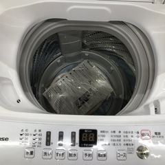 Hisenseの全自動洗濯機(HW-55D)のご紹介です