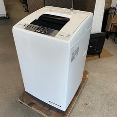 大きめ7.0kg!! HITACHI 全自動電気洗濯機 NW-70B 2018年