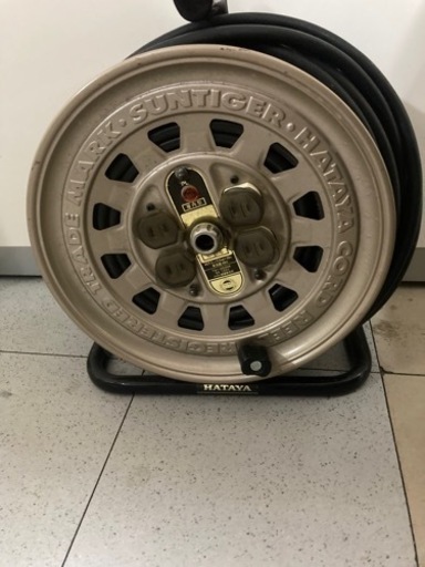 【工具】ハタヤ HATAYA GT-50  コードリール サンタイガーリール 単相100V 50m 中古 リサイクルショップ宮崎屋住吉店23.10.13k