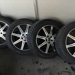 スタッドレスタイヤ　ホイール付　4本セット　205/55R16