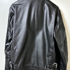 本革シングルライダース　4Lサイズ