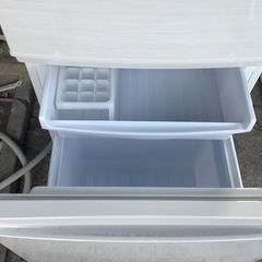 【リサイクルサービス八光】2019年製　シャープ　ノンフロン冷凍冷蔵庫 SJ-D14E-W