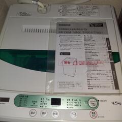 《取引予定者決定》全自動洗濯機　4.5㎏