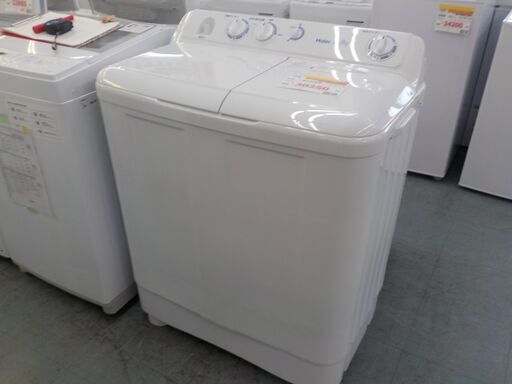 Ｇ：374225　8Ｋ　二槽式洗濯機　ハイアール　2023