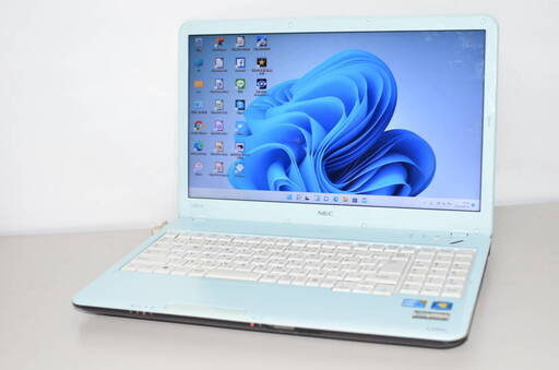 中古ノートパソコン 最新Windows11+office 大容量HDD750GB NEC LS550/B core i5/メモリ4GB/15.6インチ/DVDマルチ/HDMI/無線