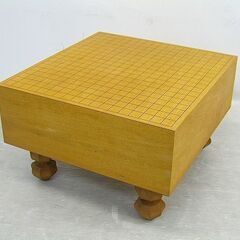 囲碁 足付碁盤 19路盤 5寸 45×42×15 木製