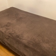 IKEA【シングルベッド】ブラウン布団セット