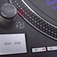 Technics レコードプレーヤー SL-1200MK3 通電・回転確認済 SHURE M44G 