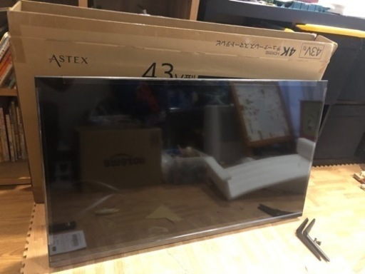 テレビ　ASTEX android TV 4K スマートテレビ　未使用