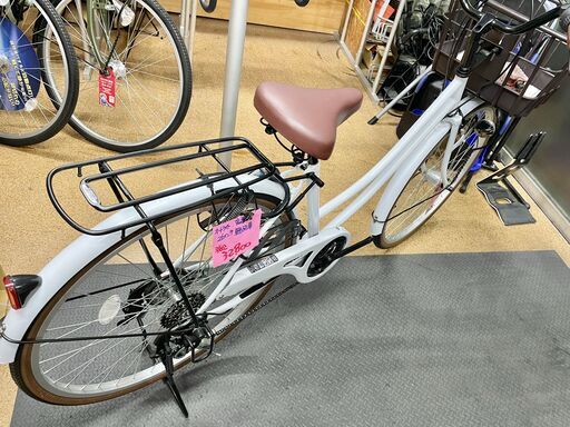 ⭐︎全部込み込み◇ 新車 ◇26インチ軽快車◇オートライト・変速付き