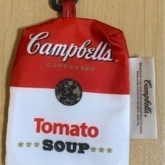 Campbell's キャンベル　トマトスープ　缶型　携帯袋