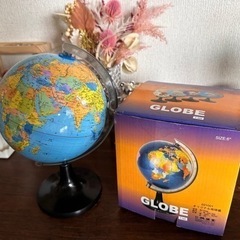 GLOBEオリジナル地球儀在庫品です球径約142mm/縮尺1：9...