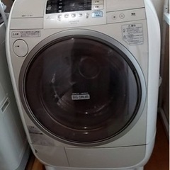 10/29引取りまで)洗濯機乾燥機BD-V2100R日立製