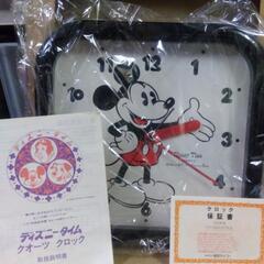 横須賀🆗ディズニーミッキー壁掛け時計￥2990の品