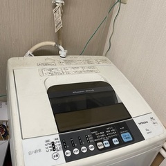 【受け渡し者決定済】洗濯機（HITACHI NW-6TY 2014製）