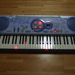 CASIO 電子ピアノ 電子キーボード LK-39 61鍵 光ナ...